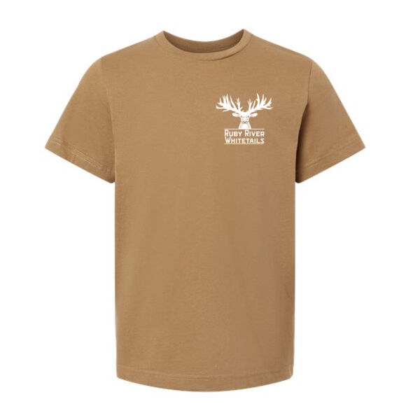 LAT- Youth Fine Jersey Tee - Printed Logos Thumbnail