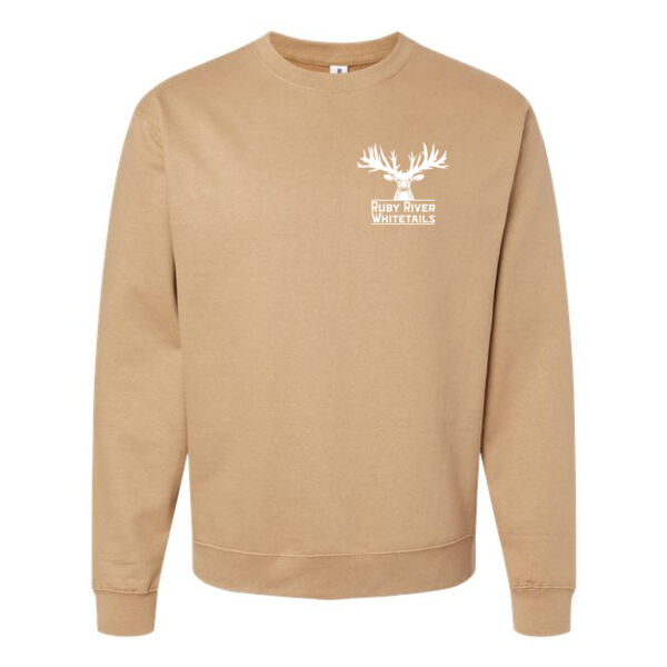 Independent Trading Co - Midweight Crewneck Sweatshirt - Printed Logos Thumbnail