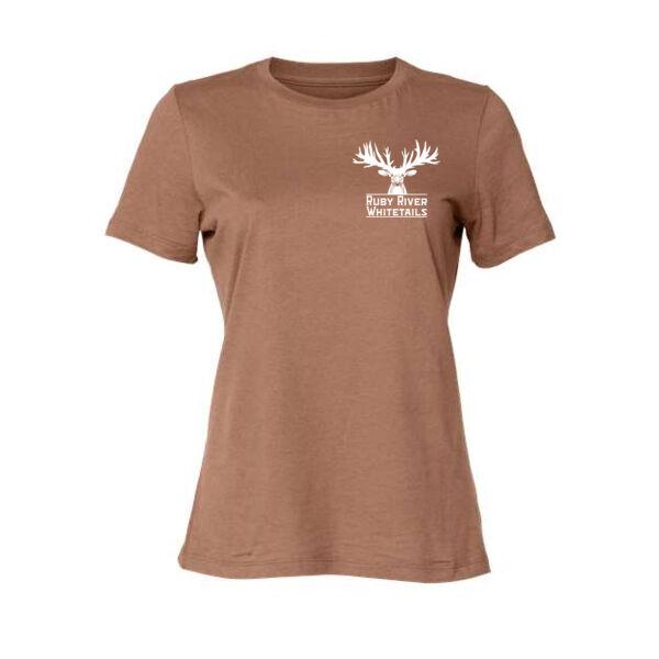 Bella + Canvas - Womens Relaxed Jersey Tee - Printed Logos Thumbnail