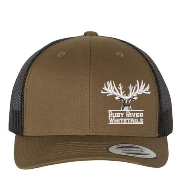 YP Classics Retro Trucker Cap - Embroidered Logo Thumbnail