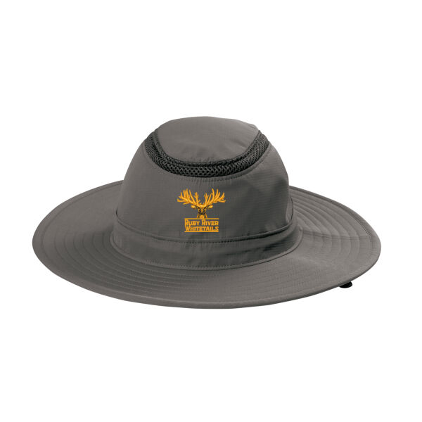 Port Authority Outdoor Ventilated Wide Brim Hat - Embroidered Logo Thumbnail