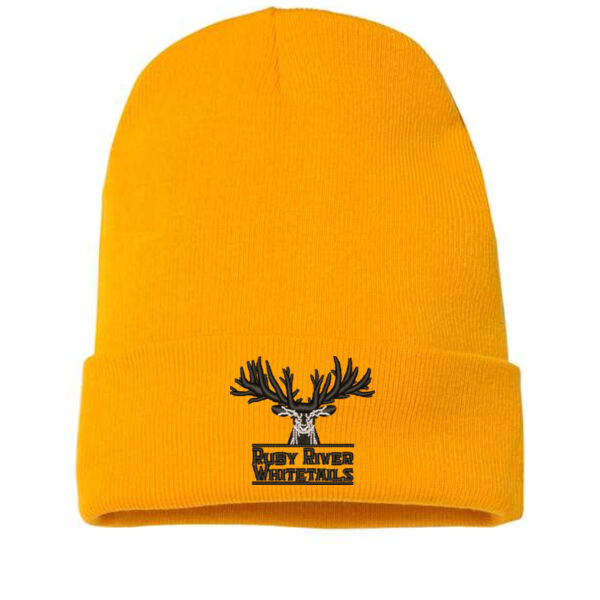 YP Classics Cuffed Beanie - Embroidered Logo Thumbnail