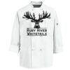 Eight Knot Button Chef Coat with Thermometer Pocket Thumbnail