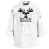 Eight Knot Button Chef Coat with Thermometer Pocket Thumbnail