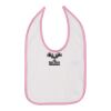 Infant Contrast Trim Premium Jersey Bib Thumbnail